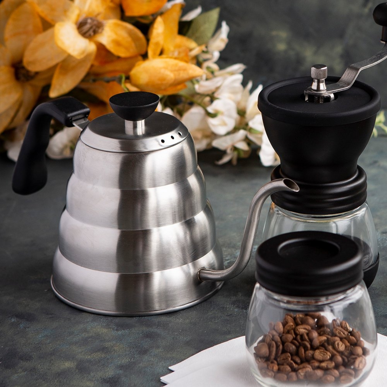 Barista Coffee Pot Kettle - Filtre Kahve Demliği (İbrik) 1200 ml