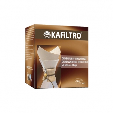 Kafiltro Chemex Uyumlu Filtre Kahve Kağıdı (100 adet)